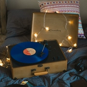 Máy nghe nhạc vinyl Crosley tại Mỹ Máy nghe nhạc LP Máy ghi âm âm thanh nổi retro - Máy hát