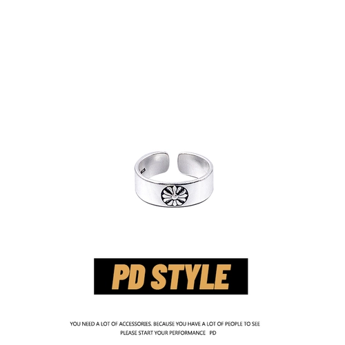 Tide, ретро модное кольцо, простой и элегантный дизайн, популярно в интернете