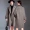 Áo khoác lông cừu phong cách Hepburn xương cá hai mặt cho phụ nữ áo len dài phần 2019 quần áo mùa thu đông mới - Áo len lót đôi áo khoác nữ đẹp 2021