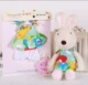 Quần áo búp bê đường chính hãng Thay thế Bunny dễ thương Đồ chơi sang trọng Rag Doll Quần áo búp bê Váy - Đồ chơi mềm