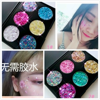 Lolita make-up trẻ em giai đoạn trang điểm bóng mắt sequins trang điểm mắt vá gel kem long lanh mặt cổ tích dán miễn phí keo phấn mắt hàn quốc