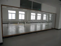 Установите стеклянное зеркальное стекло танцевальной комнаты в городе Сикси в Нинбо, консультация 13685703902