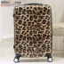 Vali hành lý Mirror Leopard vali châu Âu và Mỹ 20 24 28 inch nữ vali vali xe đẩy bánh xe phổ quát vali ricardo Va li