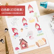 2018 Ben Miss Solid color co ngót phim Chất liệu giấy tự làm Sáng tạo tài khoản mới nhiệt co lại phim in hướng dẫn sử dụng - Giấy văn phòng