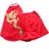 Belly nam nam phong cách Trung Quốc phong cách quốc gia natal đỏ bông lớn kích thước ấm bụng đồ lót bụng người lớn - Bellyband Bellyband