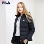 Fila Fila nữ xuống áo khoác thể thao trùm đầu ấm xuống áo khoác nữ | 26743949B Cao