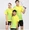 Cặp quần áo cầu lông gram quần vợt bóng bàn phù hợp với cặp vợ chồng mô hình mùa hè tay ngắn thể thao phù hợp với đào tạo phù hợp với thi đấu