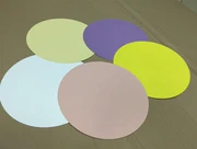 Vòng tròn dày 1mm trẻ em khay sáng tạo màu thủ công DIY vật liệu thủ công bố trí lớp mẫu giáo - Giấy văn phòng