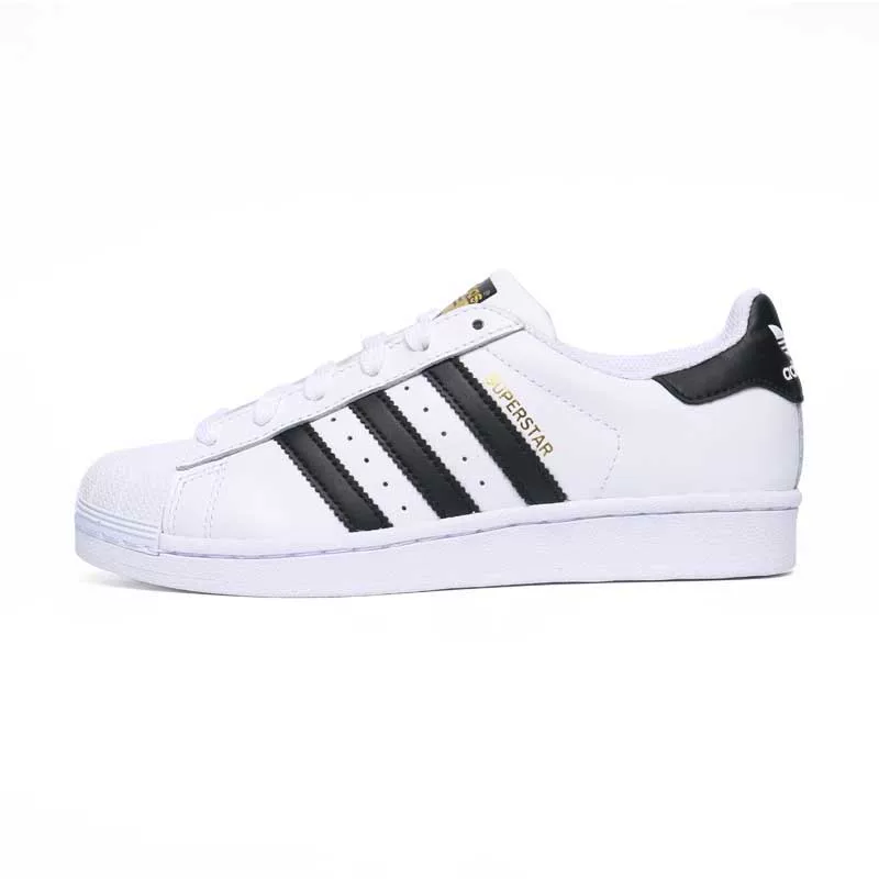 Трёхцветная звезда Adidas тривалент золотая накладка головка башни мужские маленькие белые кроссовки повседневная обувь и панельные туфли fu7712