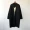 Phiên bản Hàn Quốc Túi vuông dài áo len cardigan khí chất mỏng lỏng màu rắn dệt kim áo khoác nữ dày - Đan Cardigan áo cardigan nữ