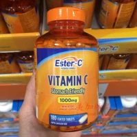 Канадский эфир-эфиризация витамина C 1000 мг 180 зерна могут легко поглощать мягкие и не повредить желудок, не повреждая желудок