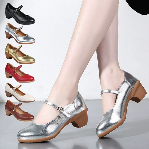 Туфли, танцующая летняя обувь, коллекция 2022, мягкая подошва