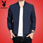 Playboy trai áo khoác Hàn Quốc phiên bản của xu hướng của nam giới hoang dã 2018 mùa thu áo khoác mới áo khoác nam giản dị đẹp trai