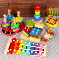 Металлофон для младенца, музыкальные музыкальные инструменты, игрушка, 8 мес., 3 лет, раннее развитие