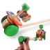 Trẻ sơ sinh và trẻ nhỏ đẩy xe gỗ Lok trai bắn trẻ độc thân và cô gái 1-2 năm bé tuổi tập đi đồ chơi 3 Đồ chơi bằng gỗ