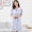 Xuân-hè ngắn tay váy ngủ nữ cotton lụa Hàn Quốc cotton lụa dễ thương kích thước lớn đồ ngủ cotton phụ nữ mang thai - Đêm đầm áo ngủ đẹp