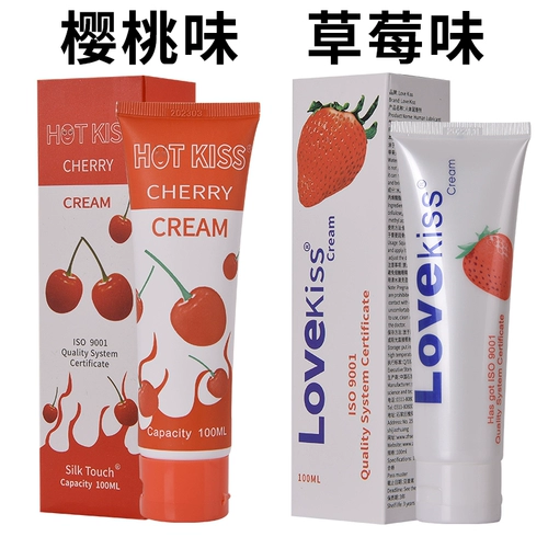 HOTKISS Физиологичная смазка, клубника, водорастворимые смазочные материалы, натуральное масло, 100 мл
