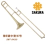 Authentic trombone cherry Trombone STB-E420 alto trombone kéo ống trombone cụ thả E-direction instrument Đài Loan - Nhạc cụ phương Tây đàn guitar rosen g11