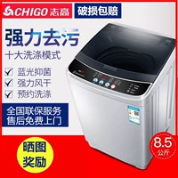 Máy giặt Chigo 7.5 tự động 5.5 hộ gia đình nhỏ ký túc xá sóng bánh sấy khô 8,5kg sấy nóng công suất lớn - May giặt máy giặt xiaomi