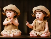 Quần áo nhiếp ảnh trẻ em mùa thu 2017 phiên bản Hàn Quốc của bộ ảnh studio quần áo ảnh trăm ngày tuổi bé chụp ảnh quần áo trẻ em - Khác