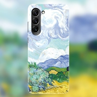 Подходит для Samsung S23ultra Mobile Phone Case New Note Note20ultra van Gogh Med Field S22+ все включенная S21 Personality Creative Note10+ Ultra-Thin S20 светящаяся кожа, благоприятная для матовой S10E Hard Shell