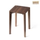 Monet Stool Black Peachwood Spot