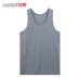 Hongni Mùa xuân và Mùa hè Nam giới Nam giới mỏng Rong biển Sợi Modal Modal Toner Thu hẹp Vai Cơ sở Thể thao Vest - Lót Lót