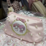 Японская система хранения из жемчуга, розовая сумка с бантиком