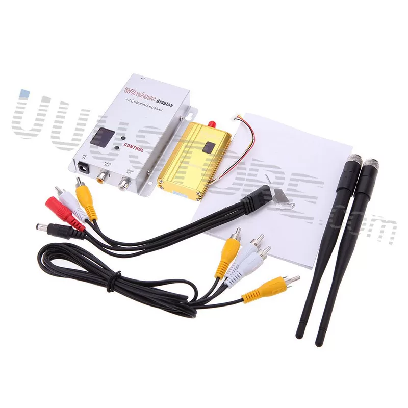 «1.2G 1500MW 8CHWIRESS TRANMSITER 12 CH Receiver»