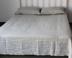 Pháp nhập khẩu nguyên liệu mưa sương linen tinh khiết linen ren sheets chống mite breathable mềm rửa điều trị Khăn trải giường