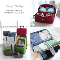 Hàn quốc phiên bản của túi xách du lịch lưu trữ túi quần áo hoàn thiện túi xe đẩy hàng hộp túi du lịch túi lưu trữ du lịch nam giới và phụ nữ mua vali