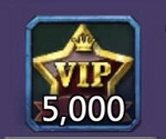 5000 баллов VIP