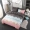 dệt nordic giường ngủ ở một gia đình bốn mền áp dụng tấm che ba mảnh ký túc xá sinh viên 1.2m - Bộ đồ giường bốn mảnh chăn ga tencel