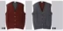 2017 mùa xuân và mùa thu mặc trung niên len vest cardigan nam cha vest vest len ​​đan vest vest nam kích thước lớn vest nam hàn quốc Dệt kim Vest