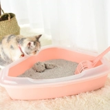 Кошачья ящик для кошачьего мусора из Spatter Cat очень большой кошачий туалет освещает