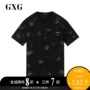 GXG nam mùa hè dành cho nam Xu hướng thời trang mới Đen Áo phông ngắn tay đan # 182244248 - Áo phông ngắn Mẫu áo phông nam đẹp 2019