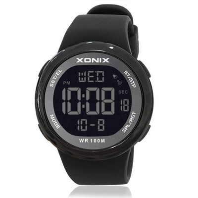 Ny-006 New Silicone Tape / Support Underwater ButtonXONIX accurate multi-function motion man waterproof Swimming diving run time LED student Electronics Wrist watch male