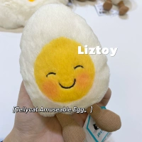 Вареные яйца с красными лицами 14 см