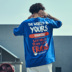 MRXXX đường phố hip hop thời trang đường phố ngắn tay T-Shirt nam xu hướng mùa hè lỏng vài nửa tay áo sơ mi sinh viên Harajuku top Áo khoác đôi