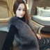 Mùa thu và mùa đông áo vest lông mới nữ dài giả áo lông cáo phiên bản Hàn Quốc của thủy triều Slim áo lông mỏng Áo vest