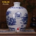 Jingdezhen gốm 50 kg bình chứa 30 kg Rượu vang