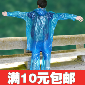 Chia dùng một lần quần áo mưa mưa phù hợp với dày 6 dây trôi du lịch leo núi ngoài trời áo mưa poncho