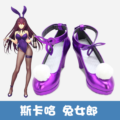 taobao agent E4839 Fategrand Order Skaha Rabbit Girl COSPLAY Shoes COS Shoes