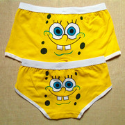 SpongeBob SquarePants Cotton Nam Boxer Quần Dễ Thương Cartoon Cặp Vợ Chồng Quần của Phụ Nữ Quần Tam Giác