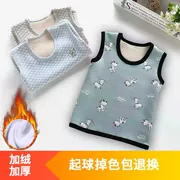 Áo vest cotton cho bé mùa thu đông dày 2018 phiên bản Hàn Quốc ấm áp mới của bé trai và bé gái cộng với áo nhung bó sát cho bé
