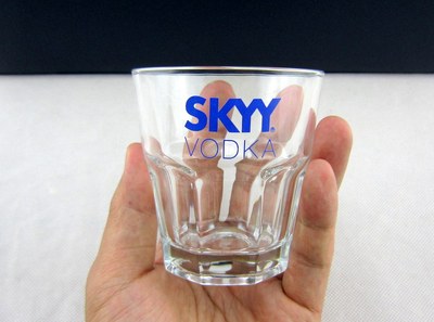 Коллекция бокала вина Skyy Vodka Blue Sky Cup Cup Mid -Wine Glass