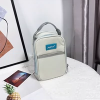 Портативная барсетка, детская сумка для ланча, термосумка со стаканом, простой и элегантный дизайн
