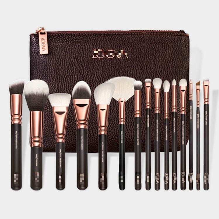CoffeeGermany zoeva15 branch brown Sleeve brush Blush Loose powder Eye shadow brush Makeup tools dresser major tool