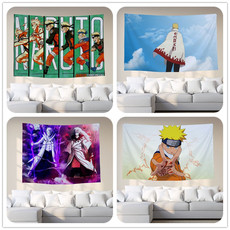 Гобелен 日本动漫火影忍者挂布ins男学生宿舍房间床头边背景墙布装饰定制