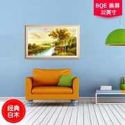 BOE màn hình sơn BOE rắn gỗ HD thông minh khung ảnh kỹ thuật số ảnh điện tử album khung ảnh 32 inch treo tường treo